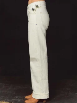 Women Imogene + Willie edie white selvage
