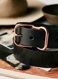 Women Imogene + Willie Emil Erwin Signature Belt Black