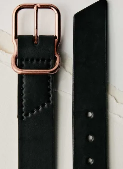 Women Imogene + Willie Emil Erwin Signature Belt Black