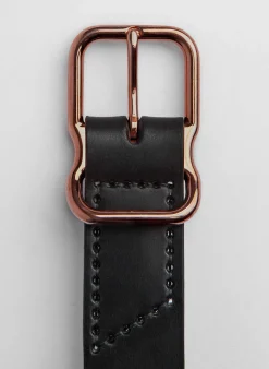 Women Imogene + Willie Emil Erwin Signature Belt Black