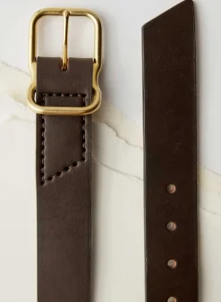Women Imogene + Willie Emil Erwin Signature Belt Dark Brown