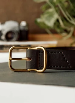 Women Imogene + Willie Emil Erwin Signature Belt Dark Brown