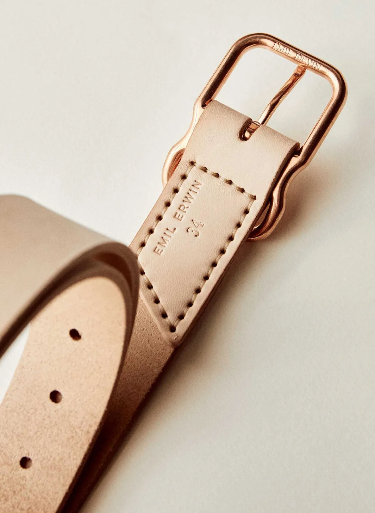 Women Imogene + Willie Emil Erwin Signature Belt in Natural
