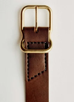 Women Imogene + Willie Emil Erwin Signature Belt Walnut