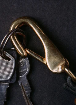 Women Imogene + Willie emil erwin x i+w keychain in black
