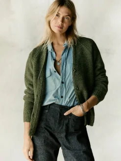 Women Imogene + Willie evie cardigan in sage