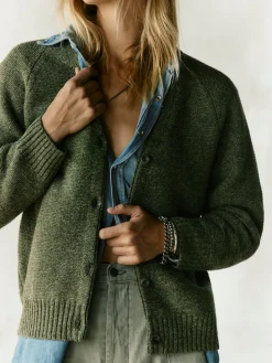Women Imogene + Willie evie cardigan in sage