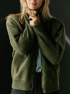 Women Imogene + Willie evie cardigan in sage