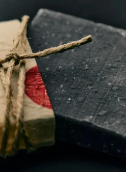 Imogene + Willie exfoliating charcoal soap