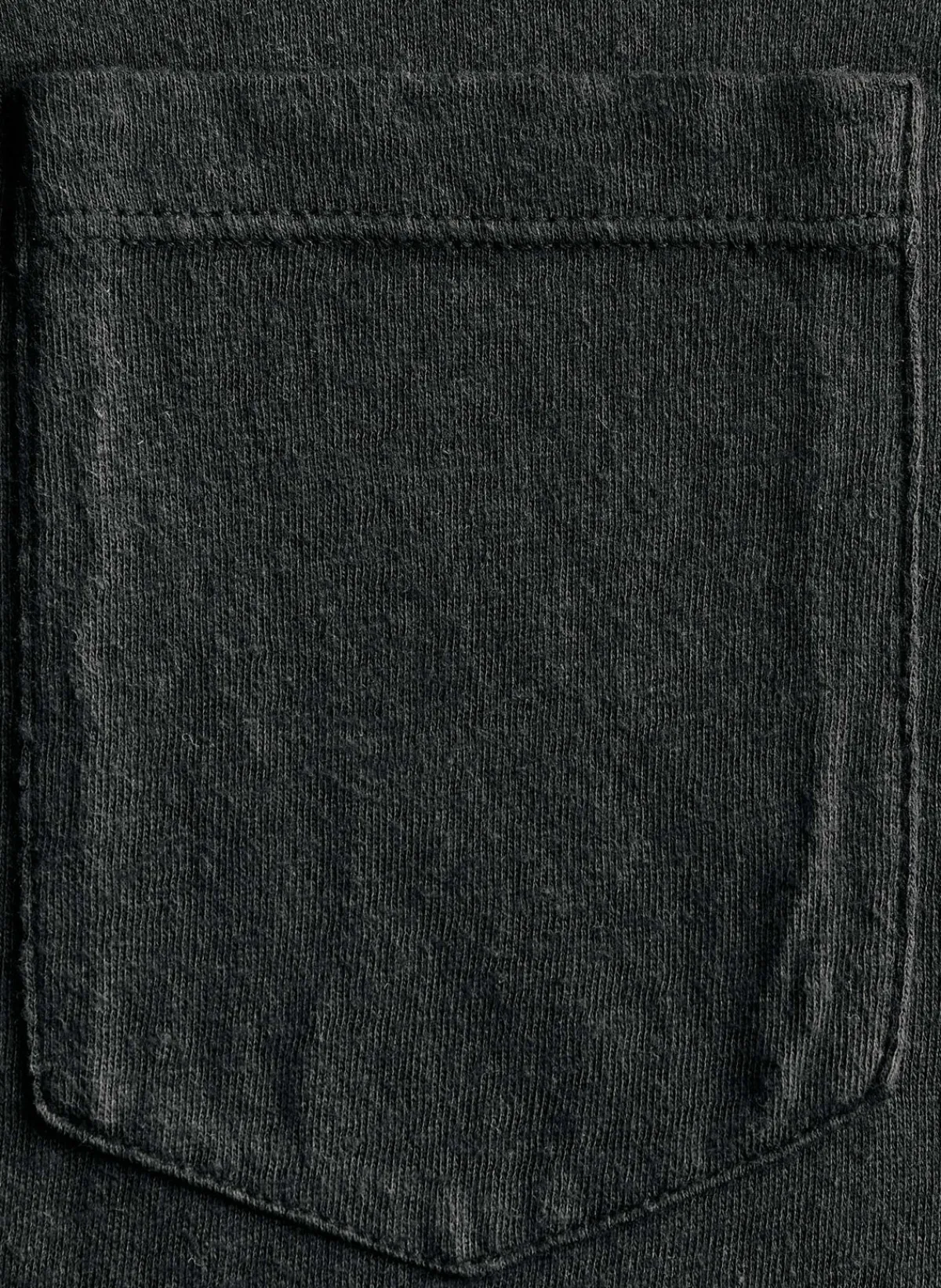 Imogene + Willie faded black knit pocket tee