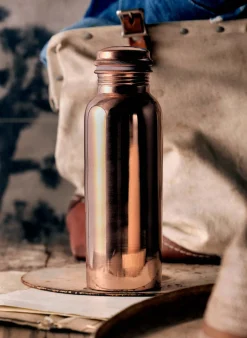 Women Imogene + Willie far west el cosmico copper water bottle