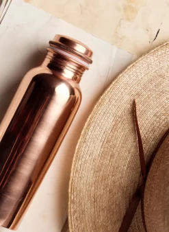 Women Imogene + Willie far west el cosmico copper water bottle