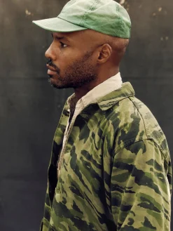 Imogene + Willie fatigue jacket in brushstroke camo
