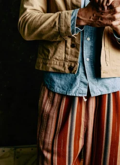 Imogene + Willie fethiye in hand-loomed coastal stripe