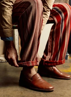 Imogene + Willie fethiye in hand-loomed coastal stripe