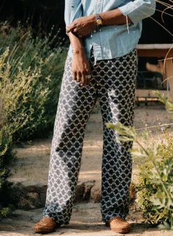 Imogene + Willie fethiye in indigo kiji print