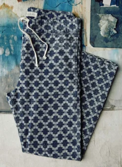 Imogene + Willie fethiye in indigo kiji print