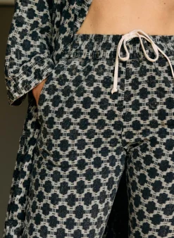 Women Imogene + Willie fethiye in indigo kiji print
