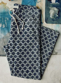Women Imogene + Willie fethiye in indigo kiji print