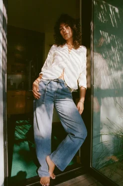 Women Imogene + Willie frankie belted jean