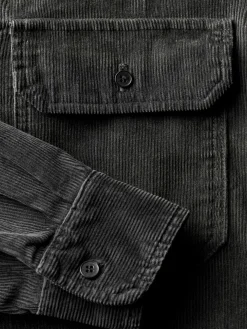 Imogene + Willie griffin workshirt in faded black cord