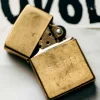Women Imogene + Willie hand stamped "good luck" zippo