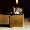 Women Imogene + Willie hand stamped "lucky devil" zippo