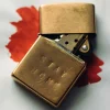 Women Imogene + Willie hand stamped “stay home” zippo