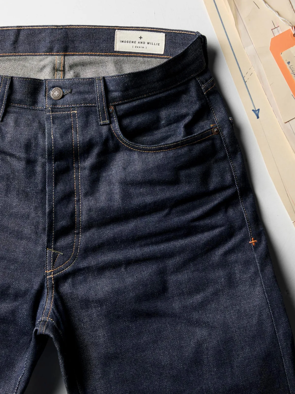 Imogene + Willie hank indigo rigid