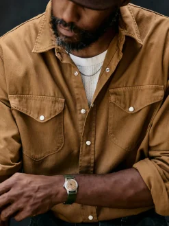 Imogene + Willie hayes pearl snap in whisper twill