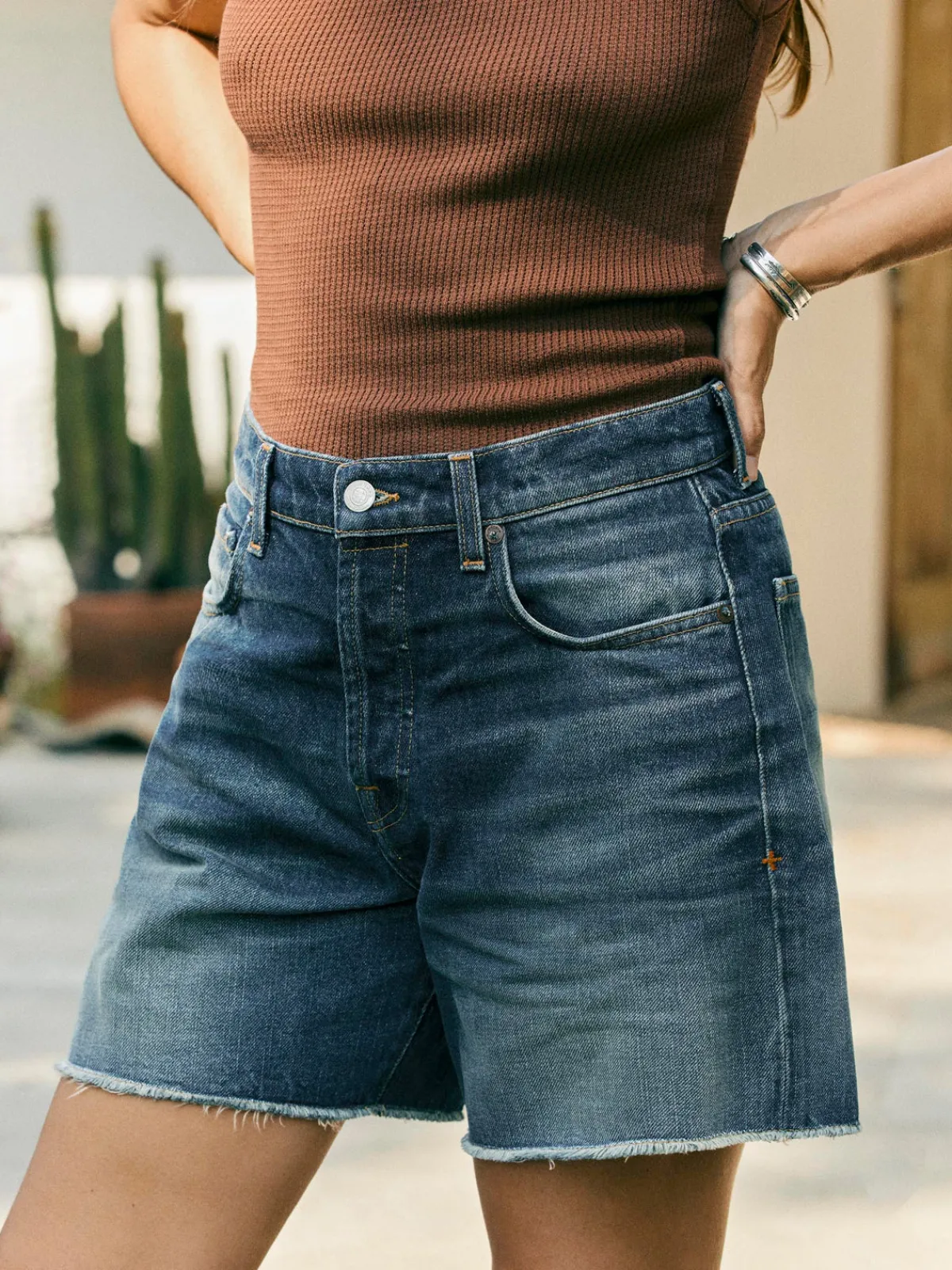 Women Imogene + Willie hazel salinas cutoff short