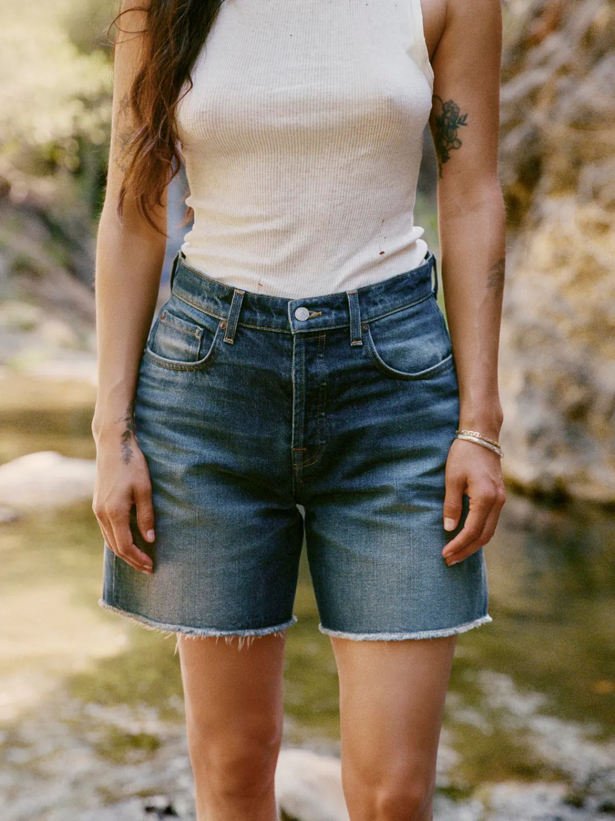 Women Imogene + Willie hazel salinas cutoff short