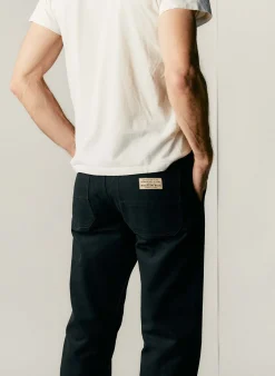 Imogene + Willie hencye canvas workpant in black