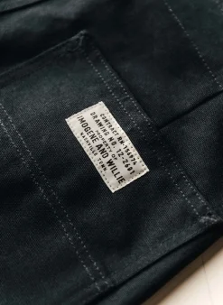 Imogene + Willie hencye canvas workpant in black