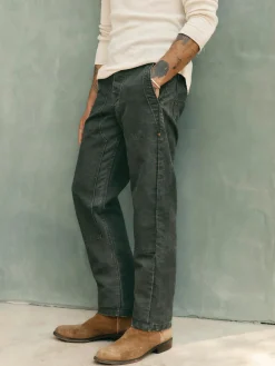 Imogene + Willie hencye canvas workpant in washed slate