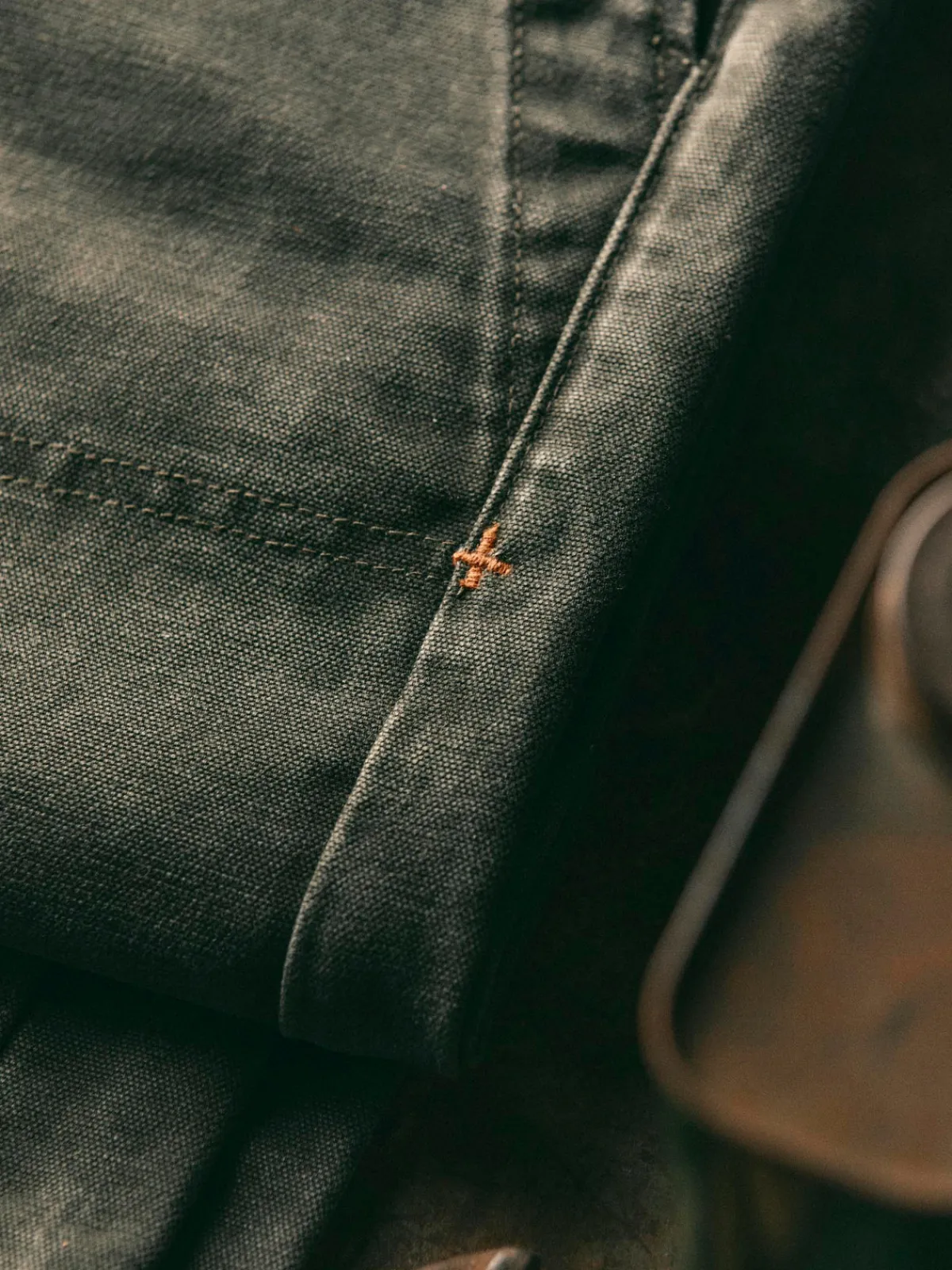 Imogene + Willie hencye canvas workpant in washed slate