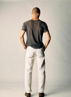 Imogene + Willie hencye canvas workpant in natural