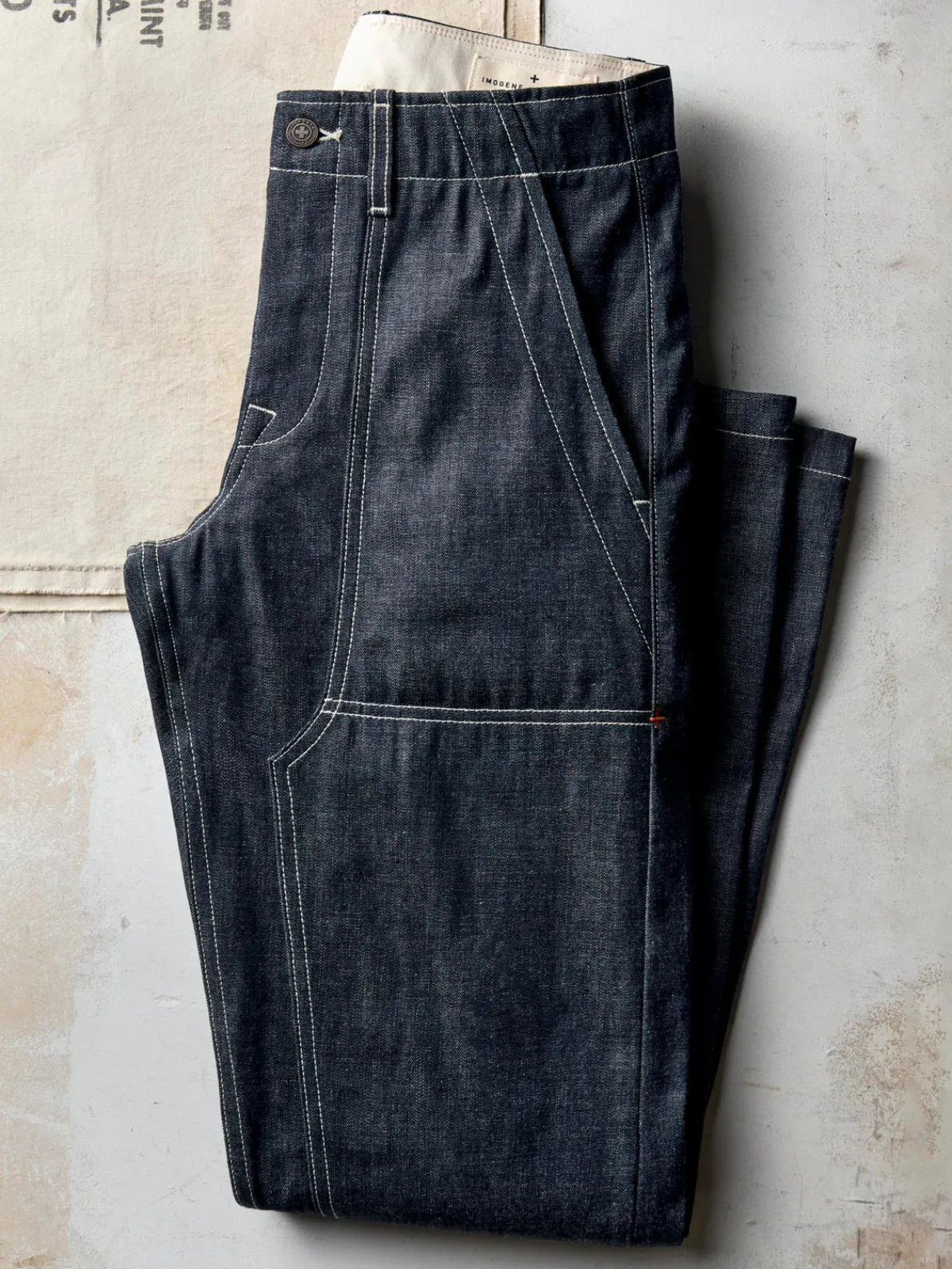 Imogene + Willie hencye indigo rigid