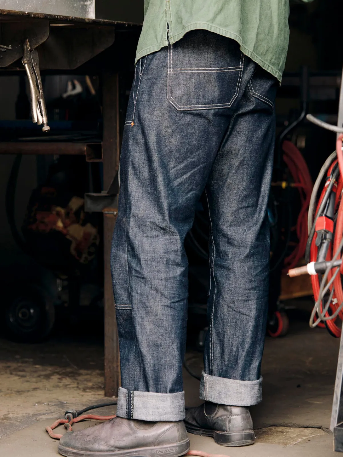 Imogene + Willie hencye indigo rigid