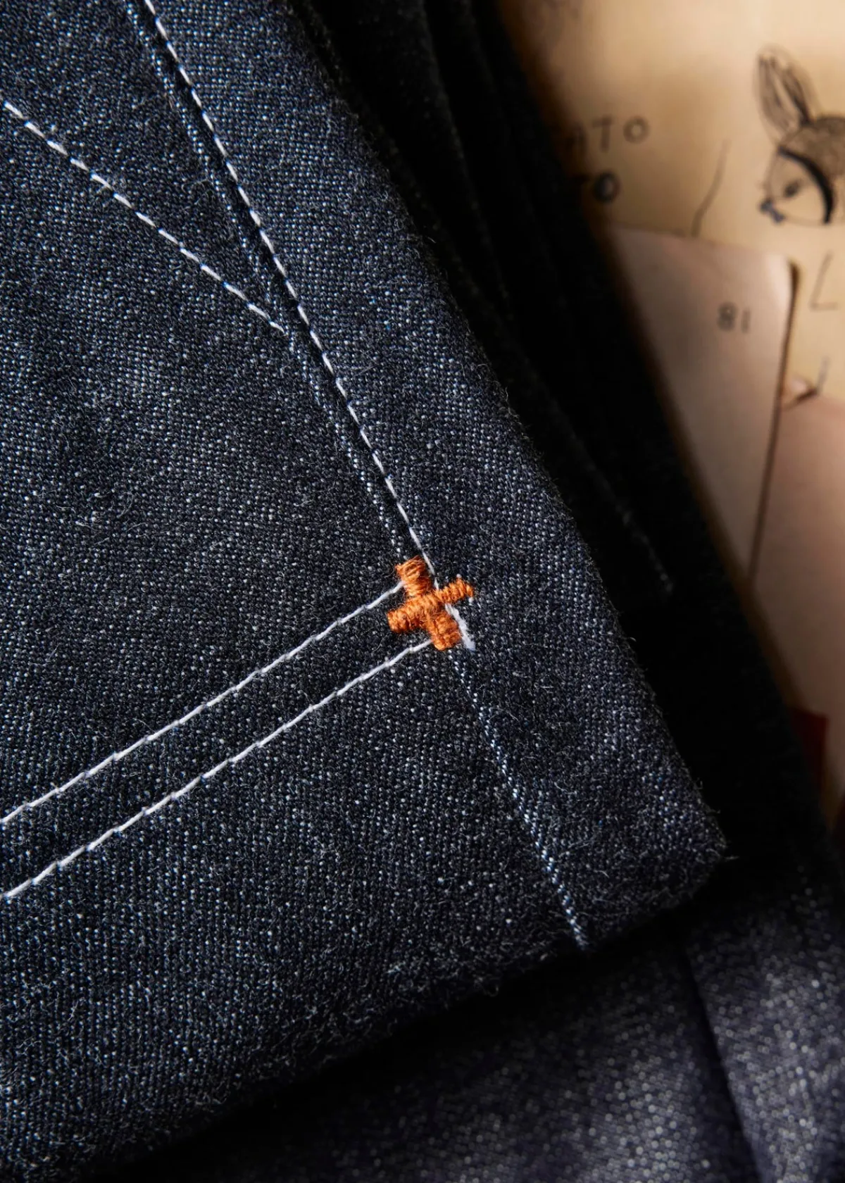 Imogene + Willie hencye indigo rigid