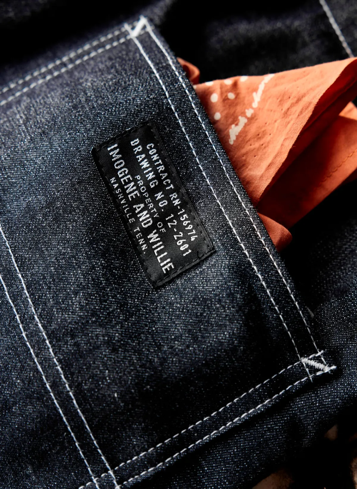 Imogene + Willie hencye indigo rigid