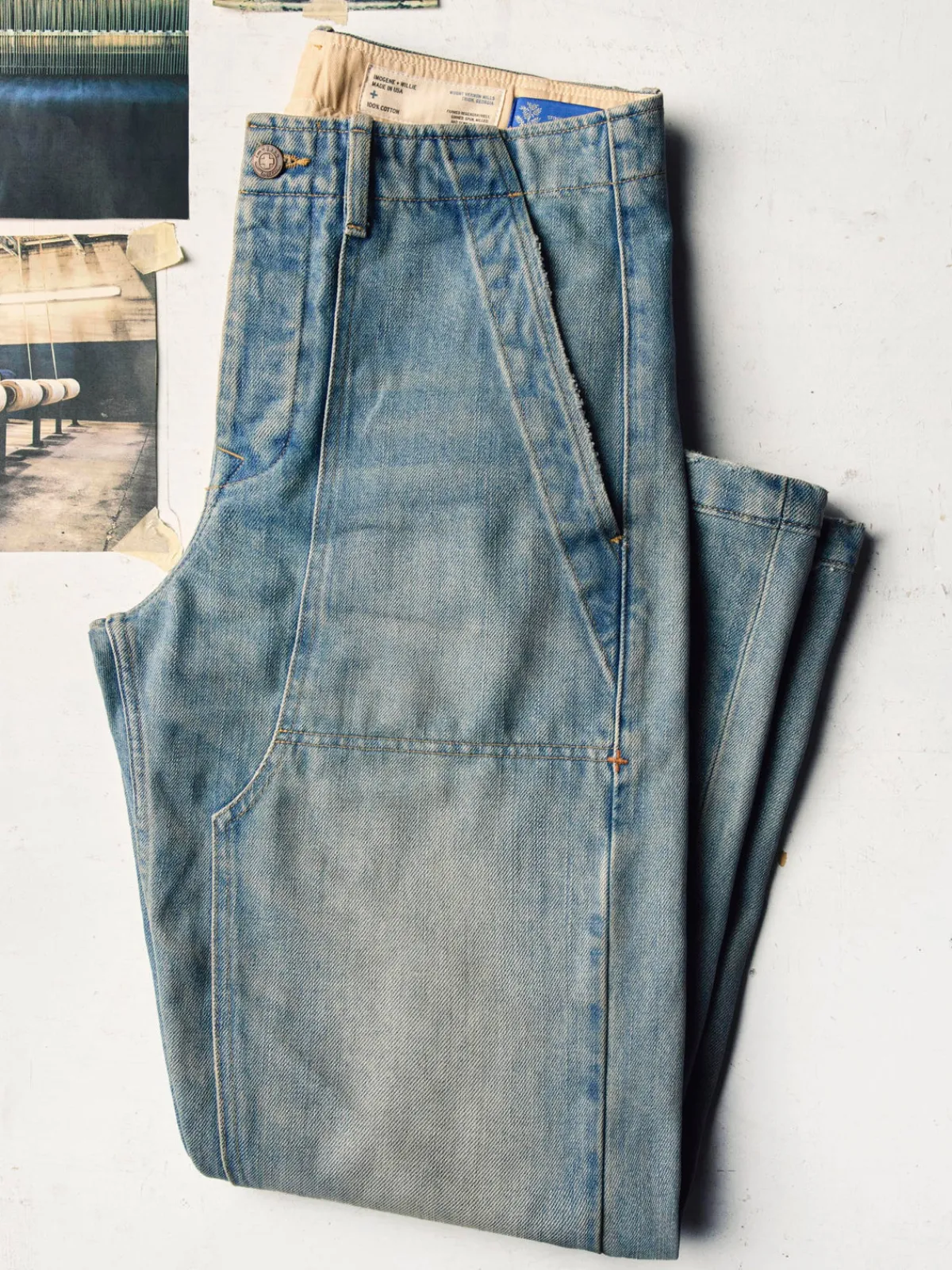 Imogene + Willie hencye natural indigo