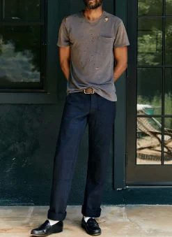 Imogene + Willie hencye workpant in black indigo