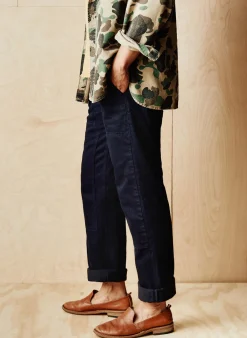 Imogene + Willie hencye workpant in black indigo
