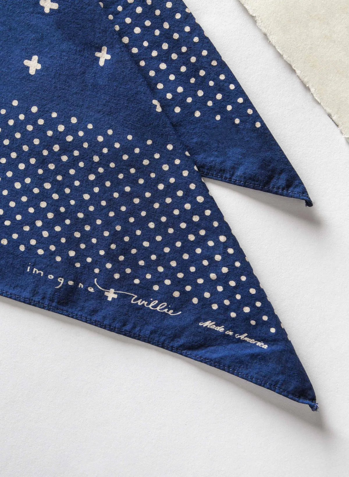 Imogene + Willie i+w vintage blue bandana