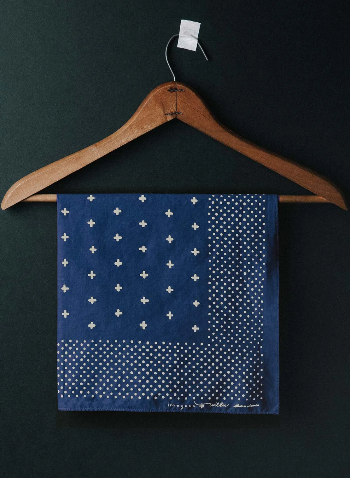 Imogene + Willie i+w vintage blue bandana