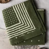 Women Imogene + Willie i+w vintage olive bandana v2