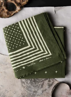 Women Imogene + Willie i+w vintage olive bandana v2
