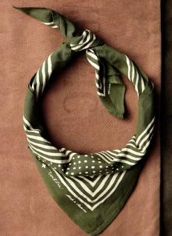 Women Imogene + Willie i+w vintage olive bandana v2