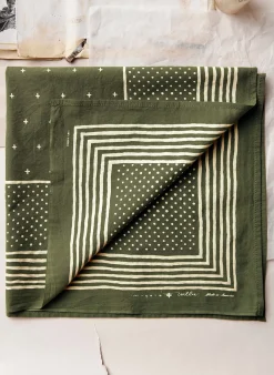 Women Imogene + Willie i+w vintage olive bandana v2